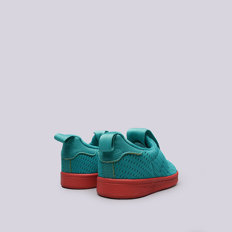 детские голубые кроссовки adidas Stan Smith 360 I CQ2717 - цена, описание, фото 4